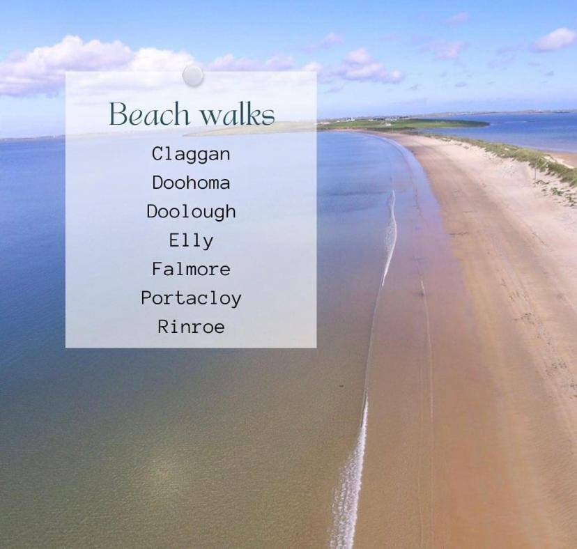 Seascape On The Edge Of Town: 4 Beds All Ensuite. Belmullet Extérieur photo